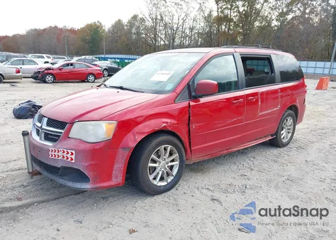2013 Dodge Grand Caravan Sxt from USA, damaged, VIN 2C4RDGCG6DR718905